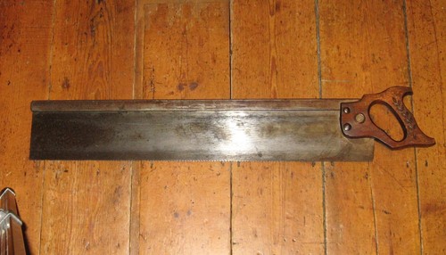 Disston long tenon - long, saw