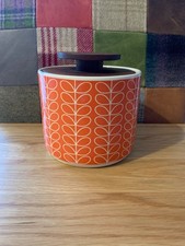 Rare Orla Kiely Ceramic “Orange stem” Storage Jar.**Check out my others**