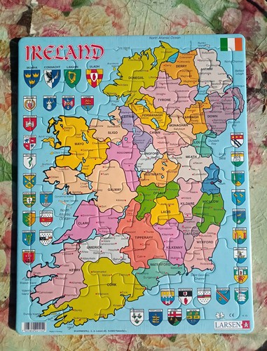 Larsen ireland jigsaw puzzle - larsen,