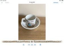 Peter Rabbit Wedgewood Christening Set 2-Piece Bowl Cup