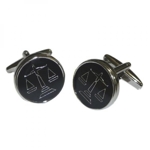 Black silver round scales - scales, of