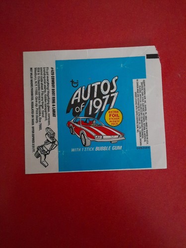 Autos 1977 gum - autos,