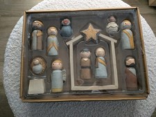 Rustic 11 Piece Nativity Set