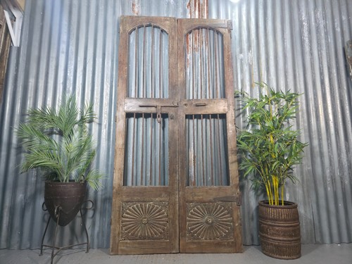 Pair vintage rustic indian - pair,