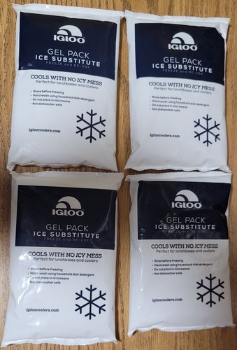 Lot igloo maxcold ice - 4, gel
