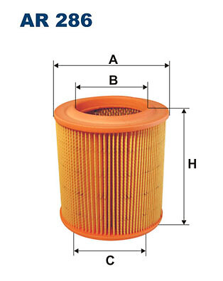 Air filter filtron - 286, for