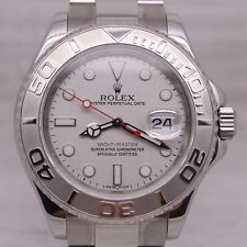 2005 Rolex Yachtmaster 16622 Platinum Steel Mens 40mm Automatic Watch Box Papers