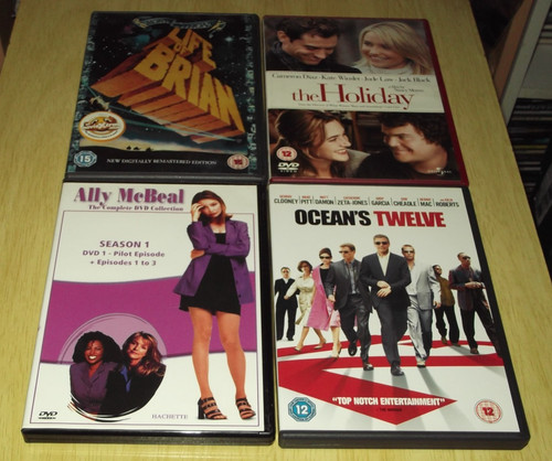 Job lot x dvds from - 4,