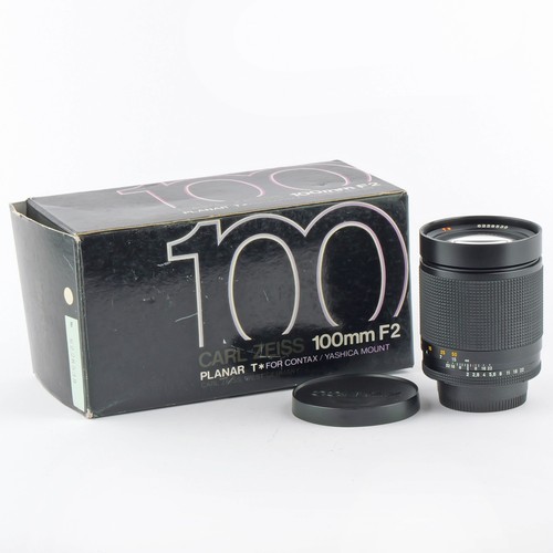 Zeiss planar 100mm boxed - t*, 2/100mm