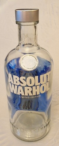 Absolut vodka blue warhol ltd - vodka,