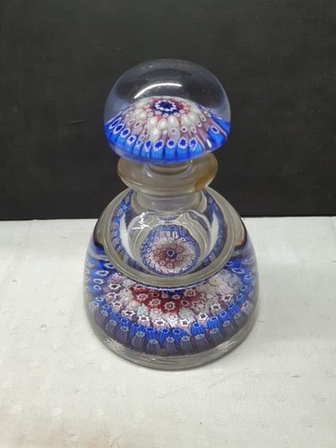 Large antique millefiori glass - millefiori,