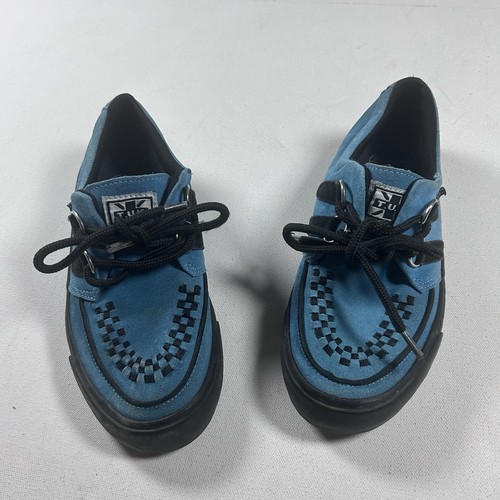 Teal leather m 6 - sz, m-6