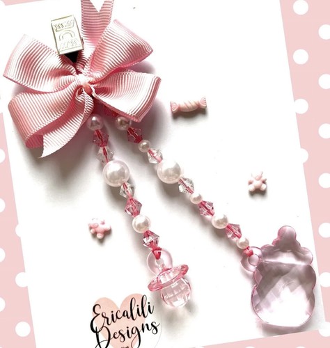 Personalised pram charm clip - charm,