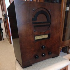 Bush AC23 Valve Radio 1930s