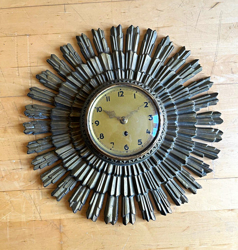 Syroco vintage sunburst metal - vintage,