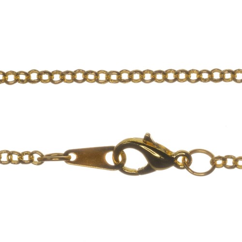 Silver gold plated chains - silver,