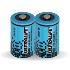 2 x Ultralife 1/2 AA 3.6V
