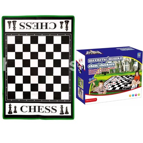 Giant chess draughts kids - giant,