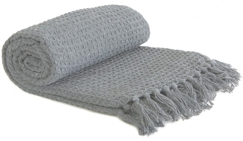 100 cotton honeycomb silver - cotton,