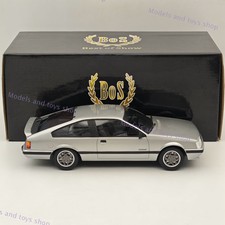 BOS 1:18 Opel Monza GSE 1983 Silver BOS053 Resin Model Car Collection Used