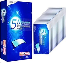 TEETH WHITENING STRIPS PROFESSIONAL 7 DAYS SUPPLY TOOTH BLEACHING SAFE WHITE UK