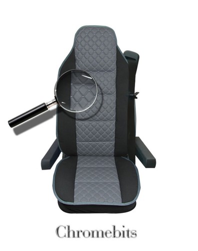 Premium grey leatherette - grey, &
