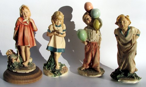 Vintage capodimonte figurines - vintage,
