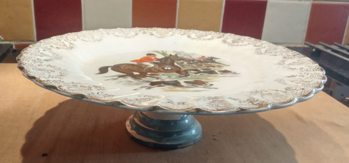 Food cake plate with hunting - food/cake,