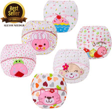 Baby Potty Training Pants Boys Girls Training Underwear Reusable (6 Pack) Choose