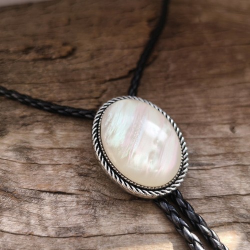 Mother pearl bola bolo - of, tie