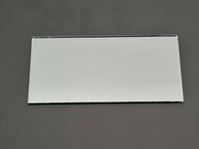 2 pieces, Silver Glass Mirror Tiles, Size 100 X 50 mm, 2 mm thick. Art&Craft, 