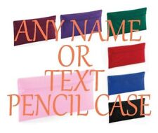 Pencil Case Personalised Back to school kids Boys Girls College Polyester QUADRA