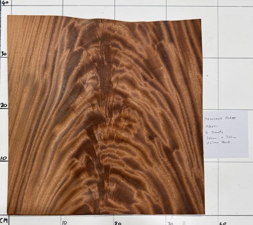 Mahogany flame real wood - mahogany,