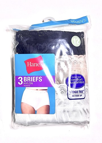 Hanes size nylon brief leg - nylon,