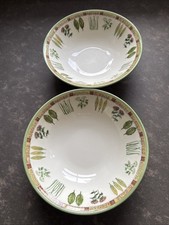2 Dessert Bowls Cloverleaf