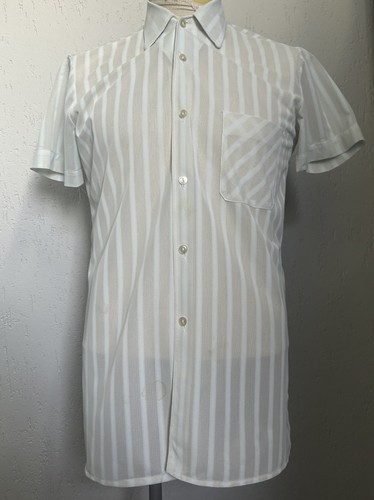 1960s men blue striped - men’s,