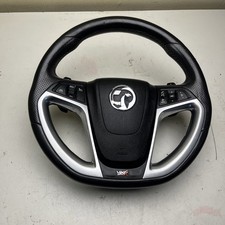 2012-2017 Vauxhall Insignia  VXR 3 Spoke Black Steering Wheel With Auto Flips ￼