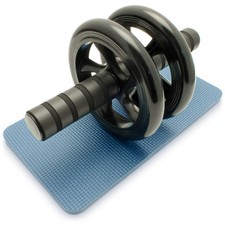 Ab Roller Wheel Knee Pad Mat