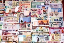 25 PCS WORLDWIDE BANKNOTES MIX - ALL UNC - NO REPEATS