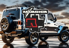 Rammstein Band Rock Group Chains Vinyl car Laptop wall art Sticker decal 15 cm