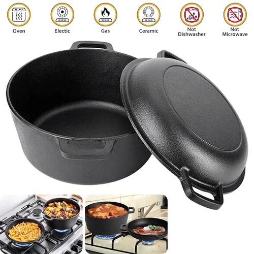 Cast iron dutch oven - 4l, combo