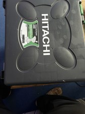 Hitachi WH 14 DL Cordless Impact Driver With Chargers For 110 And 240 Power