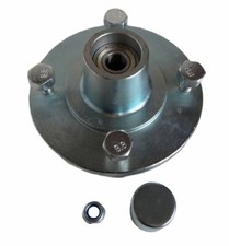 Trailer Parts, Cast Wheel Hub With Sealed Bearings 115MM PCD To Fit Daxara/Erde
