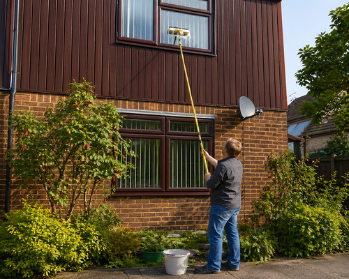 Telescopic window cleaner - 3.5m,