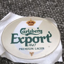 Carlsberg Export Beer Pump Badge Pub Bar