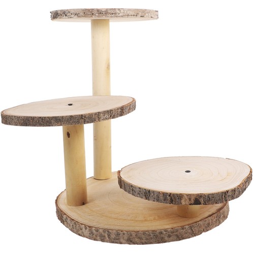 Wood cupcake stand retail - wood,