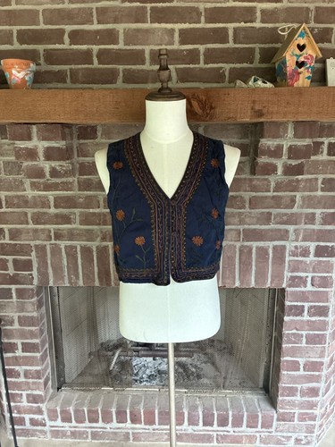 Vintage pasta blue cotton - blue,