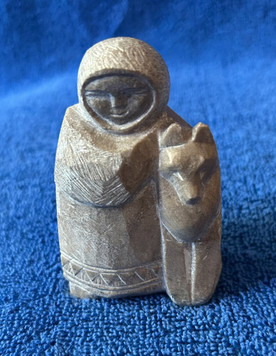 Hand carved native - native, alaskan