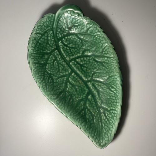 Sylvac vintage green leaf - vintage,