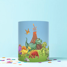 DINOSAUR DINO IMAGES WRAP AROUND EDIBLE CAKE TOPPER ICING SHEET DECORATION WR157